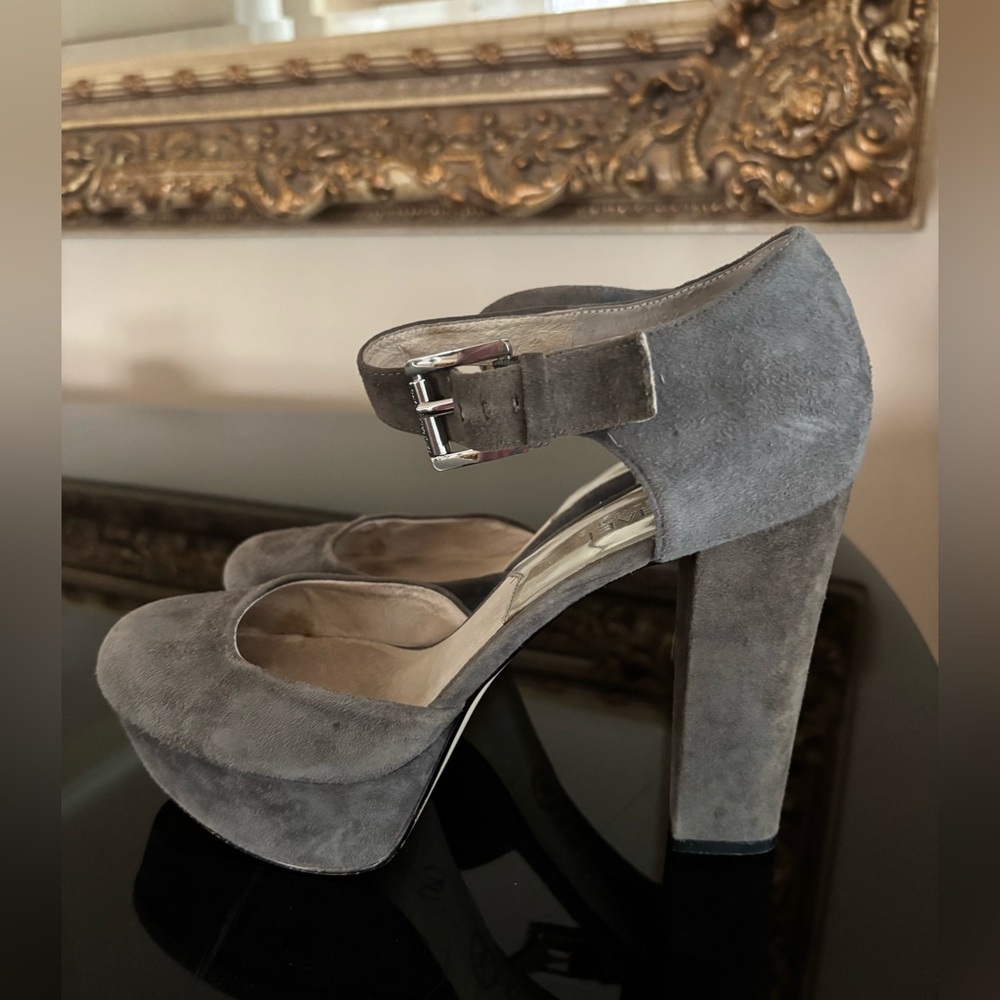 Michael Kors Gray Suede Women's 5” heel
